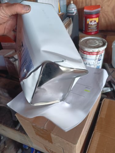 Customer photo review of OB-5058MB     A/C FLUSH 1 GALLON