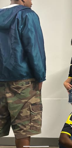 Customer photo review of Polo Ralph Lauren Shorts Mens 40 Green Camo Cargo