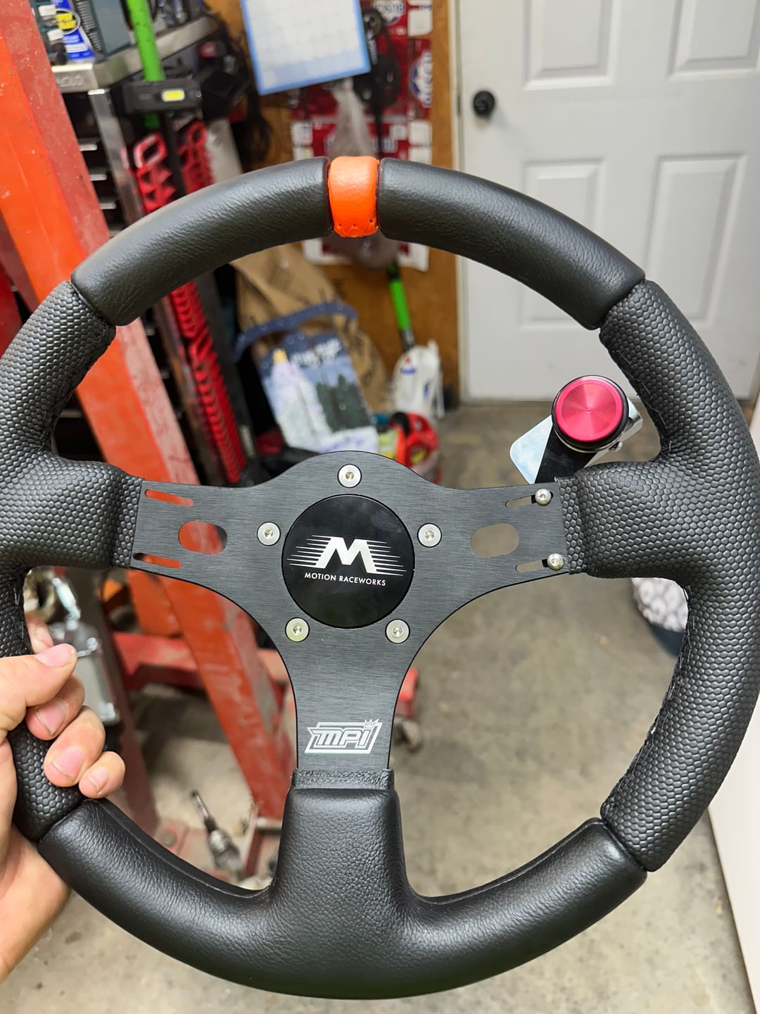 Customer photo review of Motion Raceworks Edition MPI Race Steering Wheel - MPI-DRG-R513