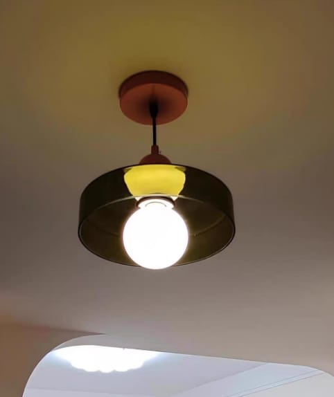 Customer photo review of Luminária Pendente Moderna Nórdica