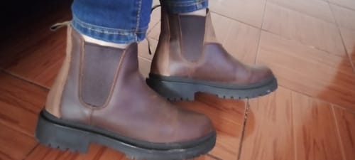 Customer photo review of Botín Original 2.0 Café Rústico Mujer