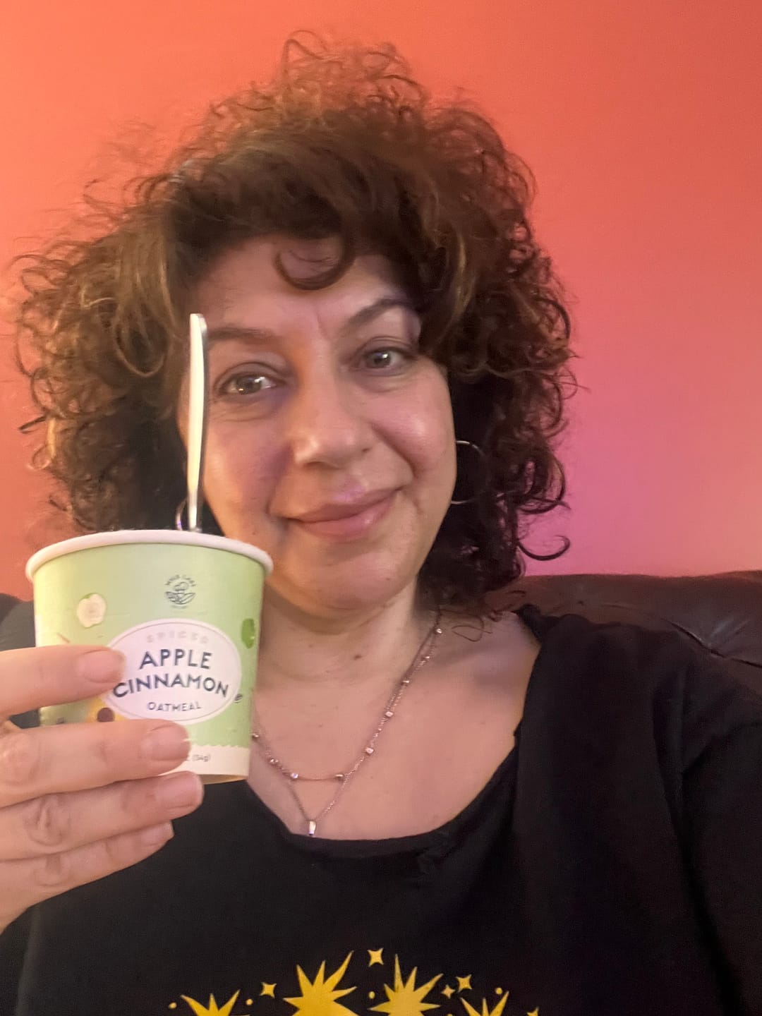 Customer photo review of Apple Cinnamon Oatmeal