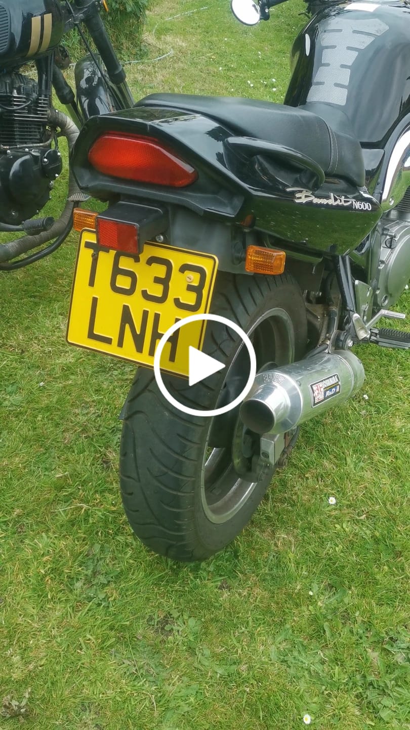 Customer video review of Metal Pressed Motorcycle Number Plate – 9 x 7 Inches