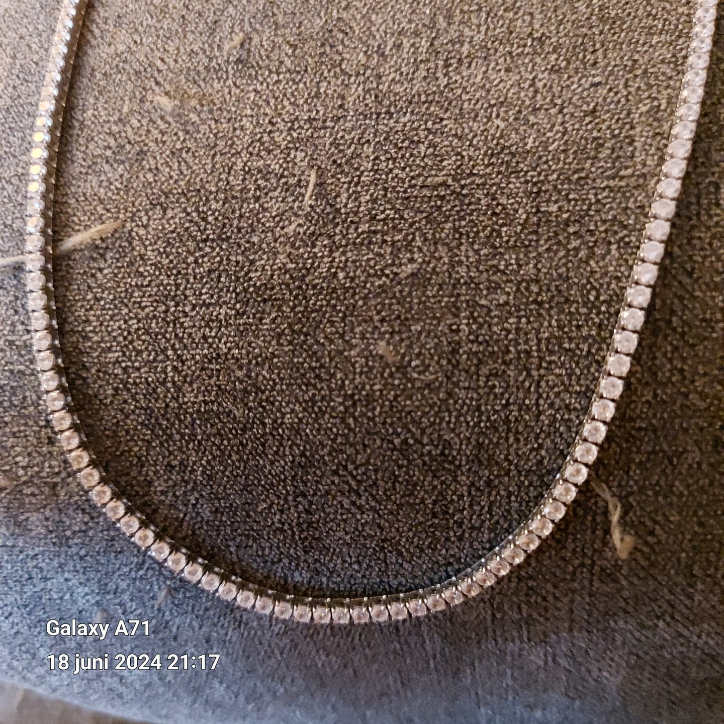 Customer photo review of ICE BREAKER CHAIN. - 3MM WHITE GOLD