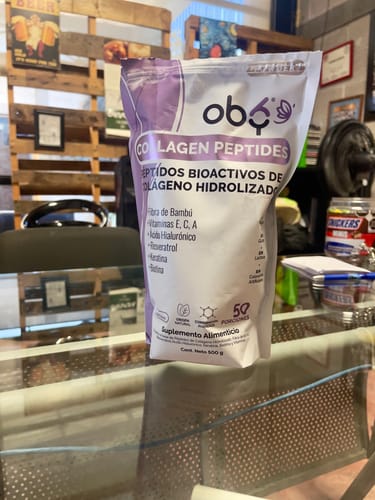 Customer photo review of Colageno Hidrolizado Puro, Acido Hialuronico, Vitaminas, Biotina, Keratina, Resveratrol, Fibra Bambu | OBY Collagen Peptides Polvo