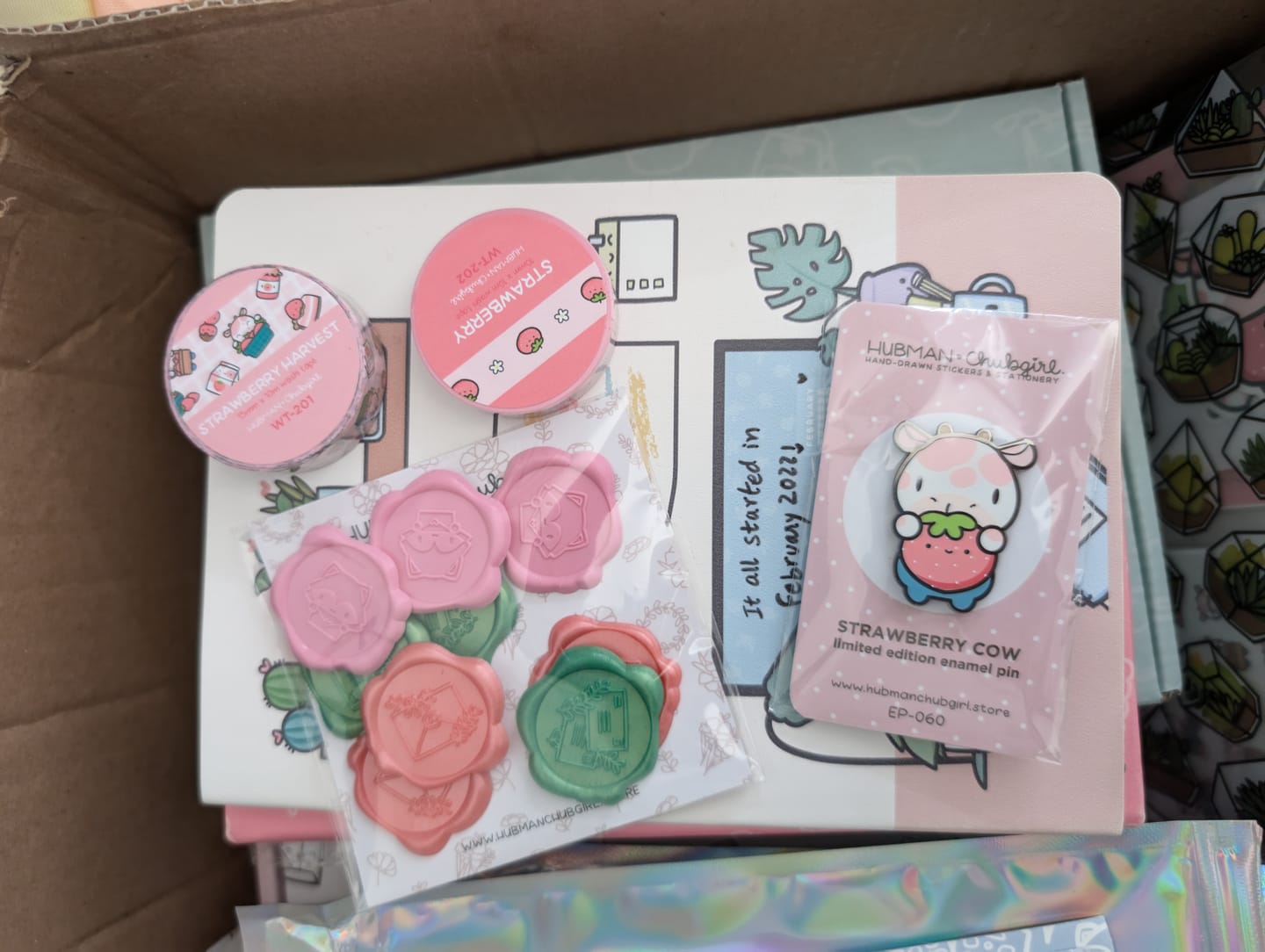 Customer photo review of Ice cream Date Sticker Set