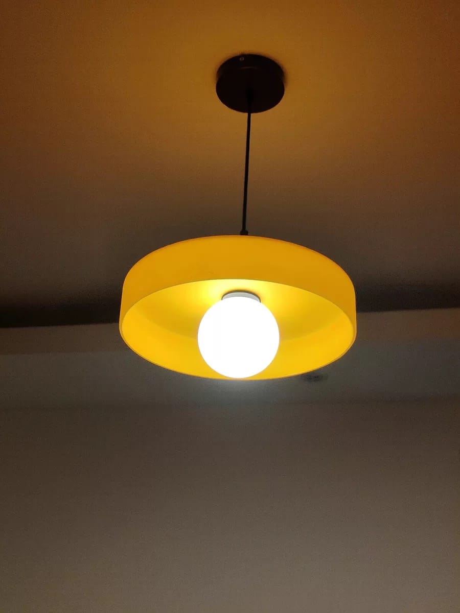 Customer photo review of Luminária Pendente Moderna Nórdica