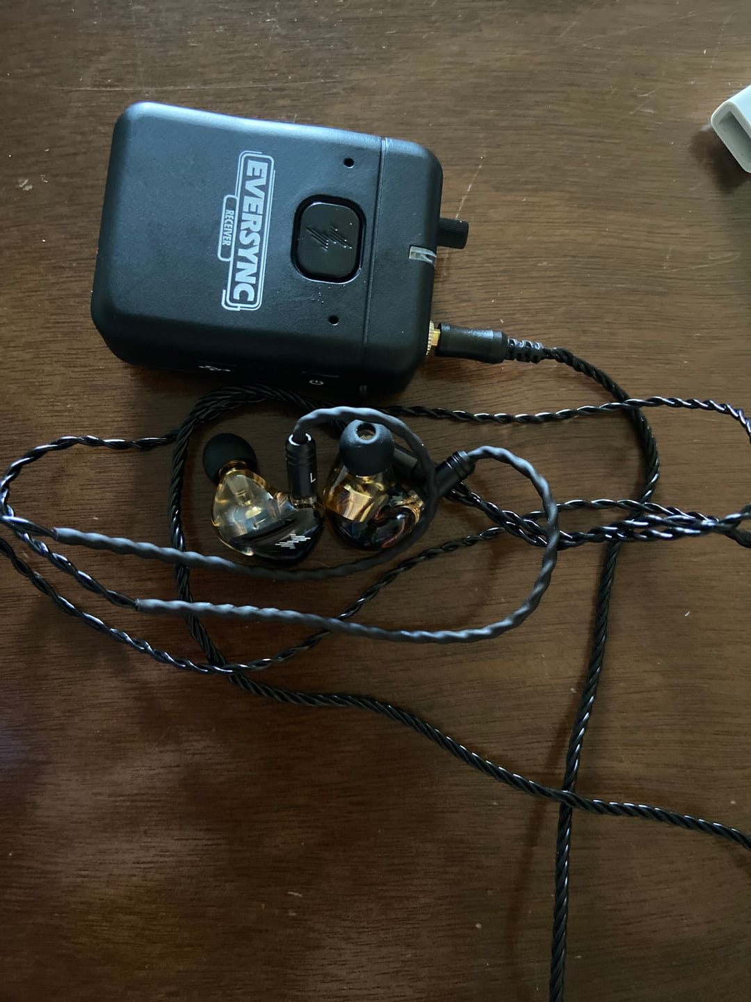 Customer photo review of EverSync Wireless IEM