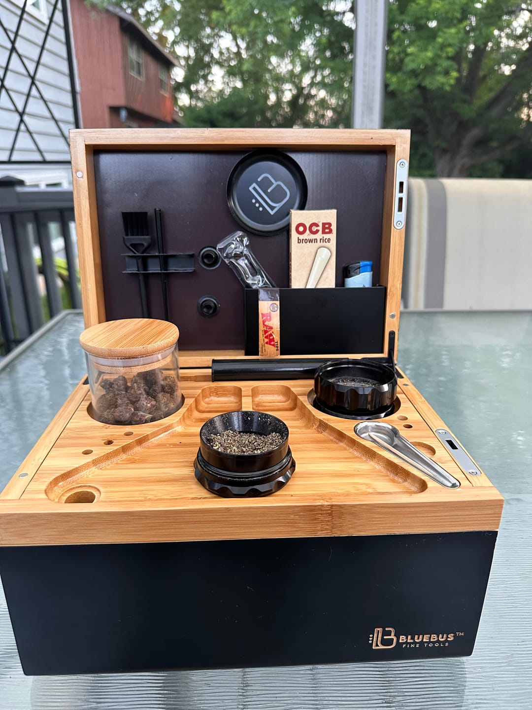 Customer photo review of DISCOVERY Storage stash Box Black