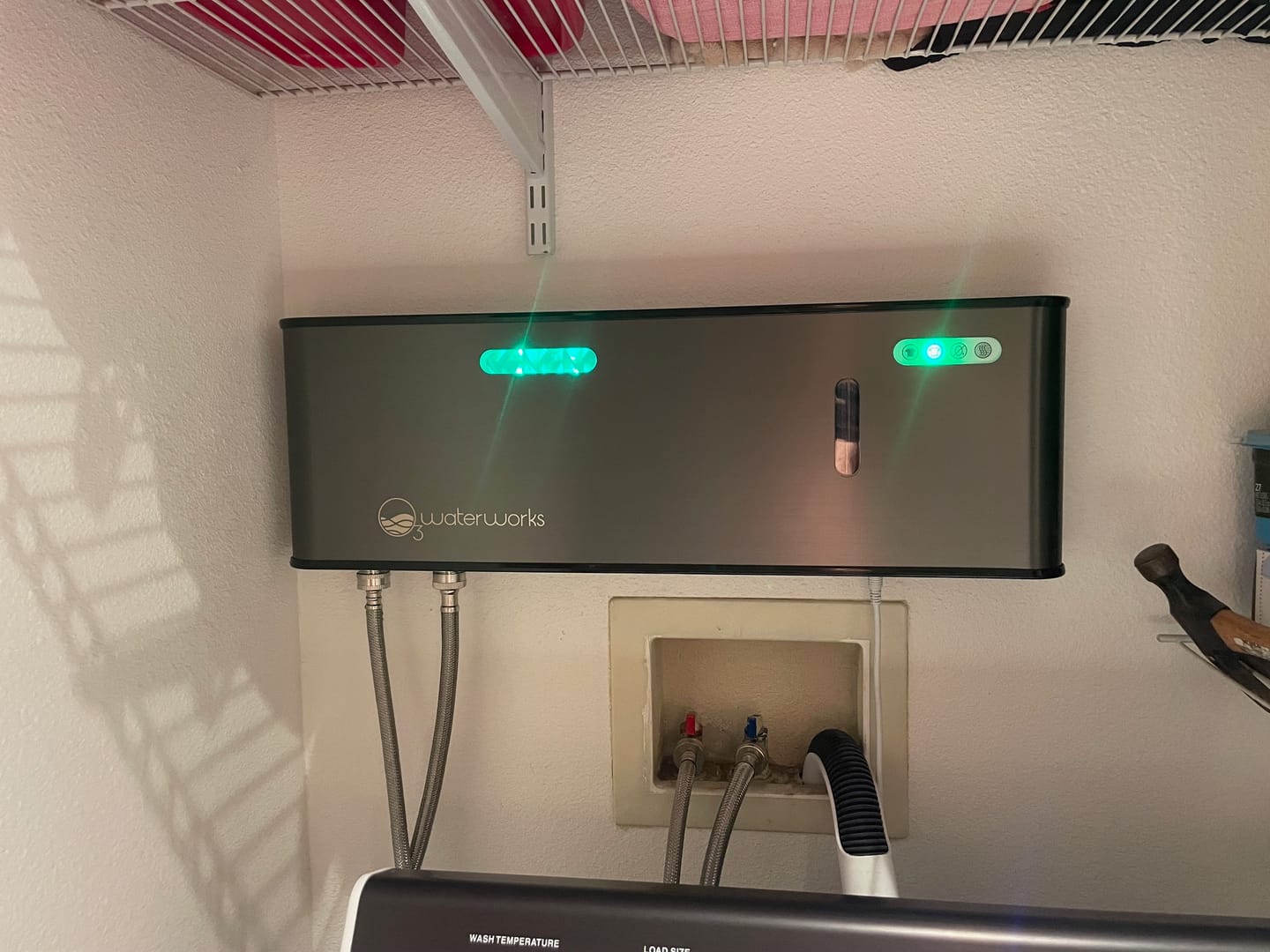 Customer photo review of Smart Laundry System +PLUS