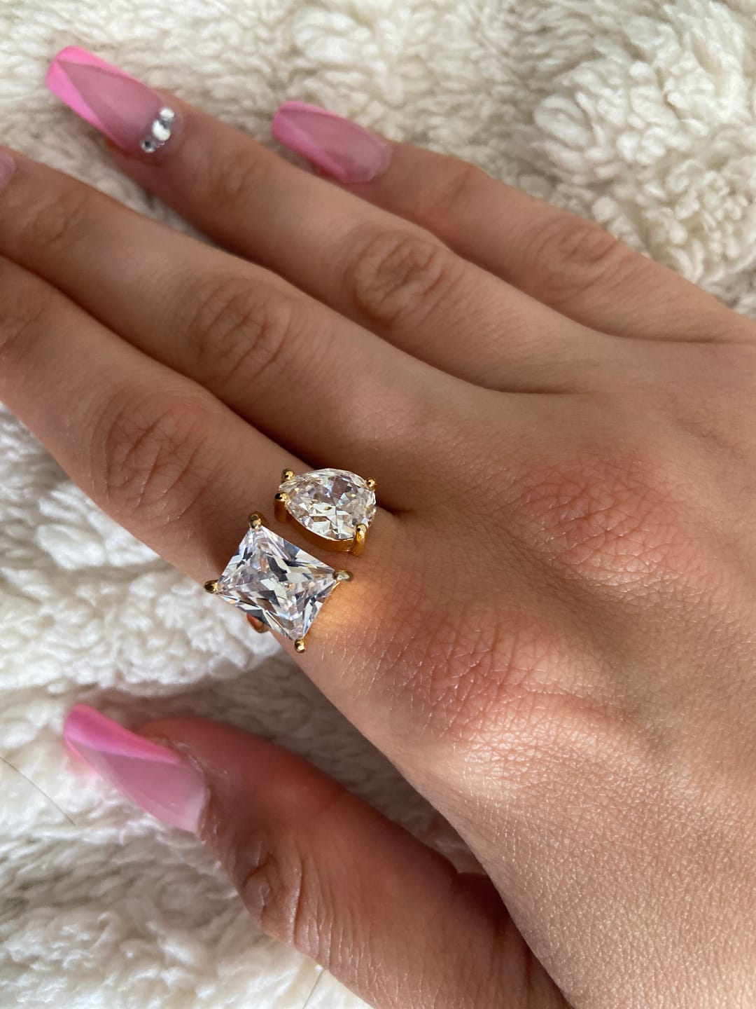 Customer photo review of Big Royal Ring | 18K vergoldet
