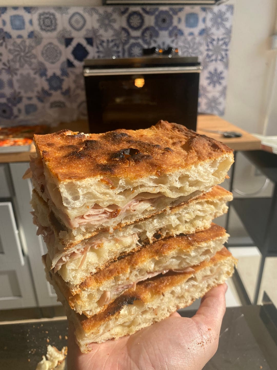 Customer photo review of Macte Ovens Nettuno | Forno elettrico per pizza e pane