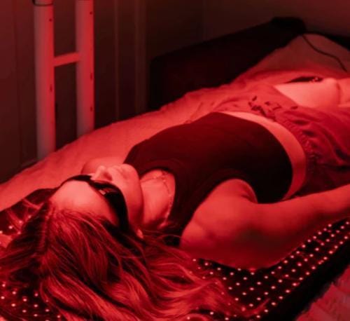 Customer photo review of Red Light Therapy Mat - Blinkrecover by Red Light Blinking