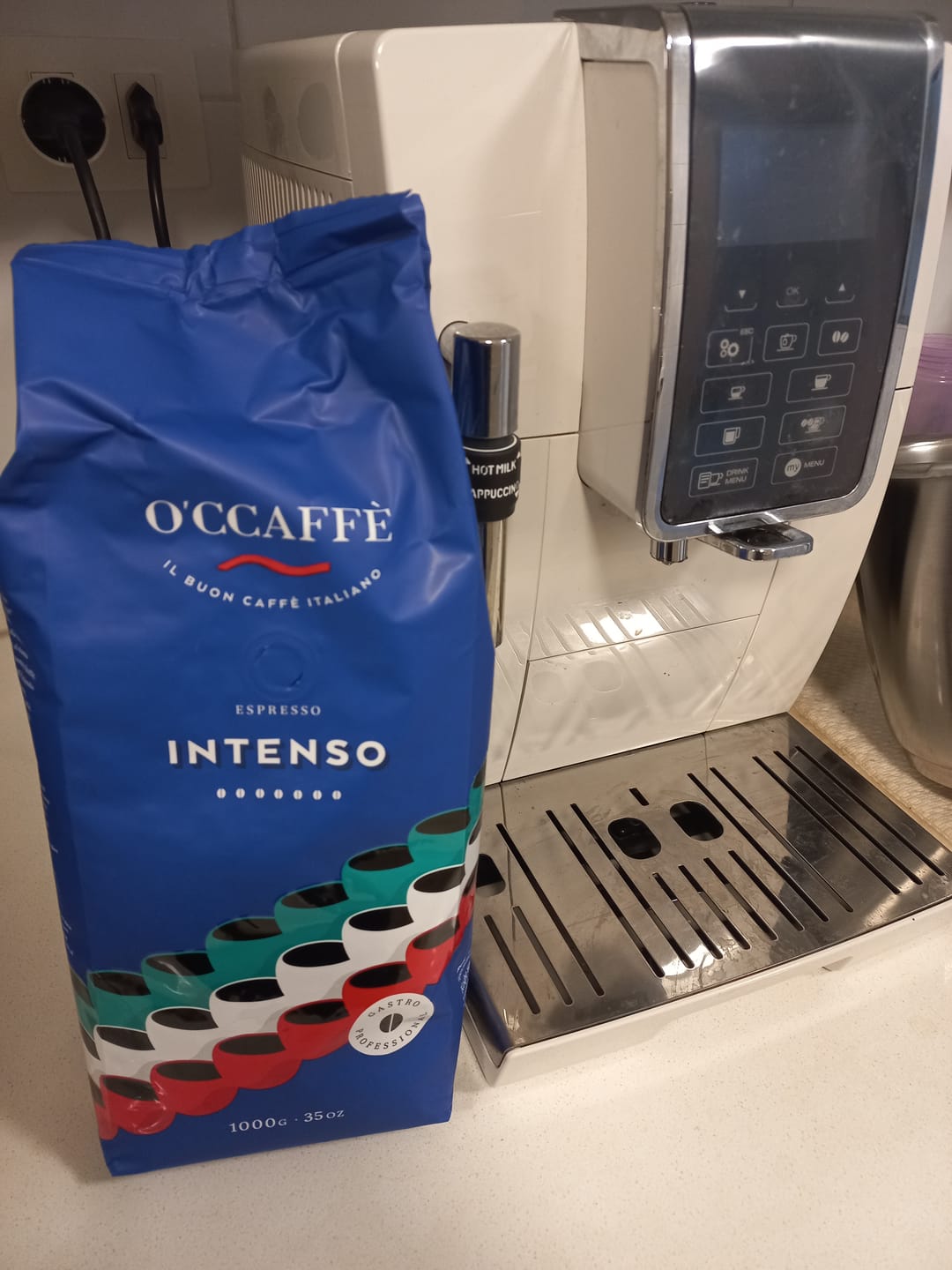 Customer photo review of Occaffe Grano Intenso Professional 1kg