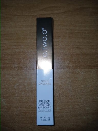 Customer photo review of O.TWO.O GOLD MASCARA