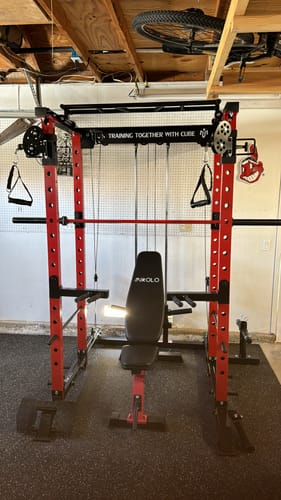 Customer photo review of Mikolo K3 Home Gym Package