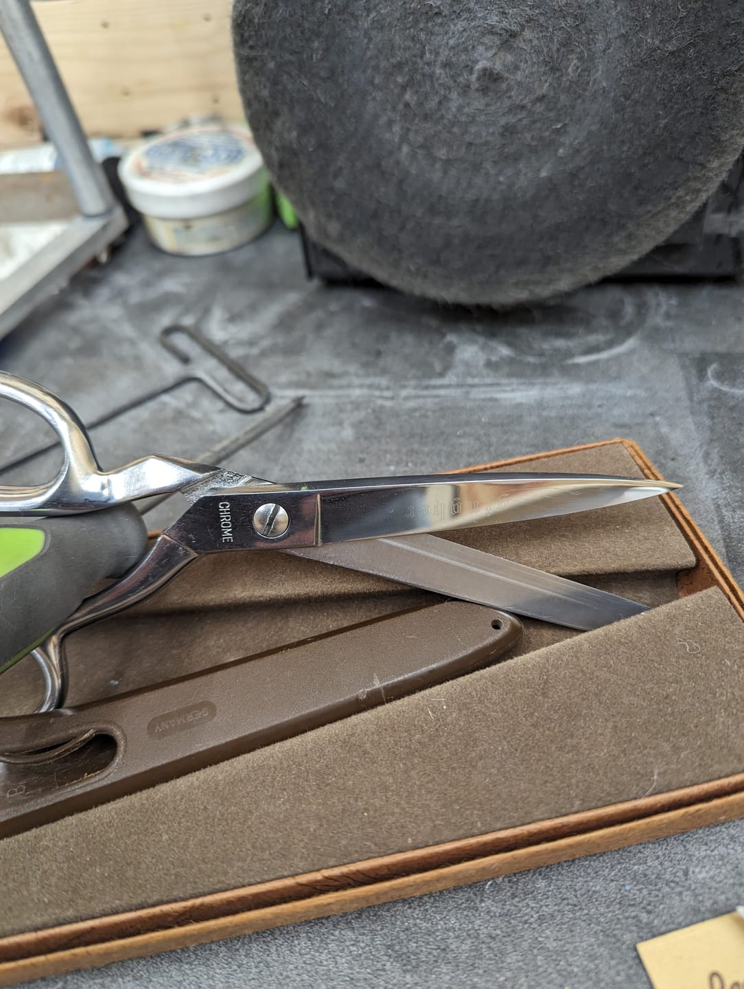 Customer photo review of Knife Polishing Kit