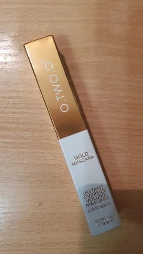 Customer photo review of O.TWO.O GOLD MASCARA