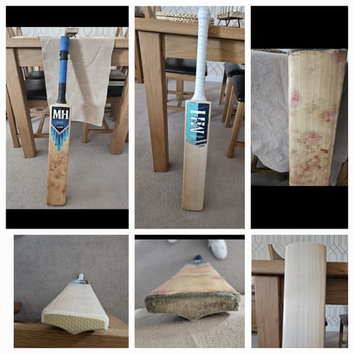 Customer photo review of Bat repair and refurbishment