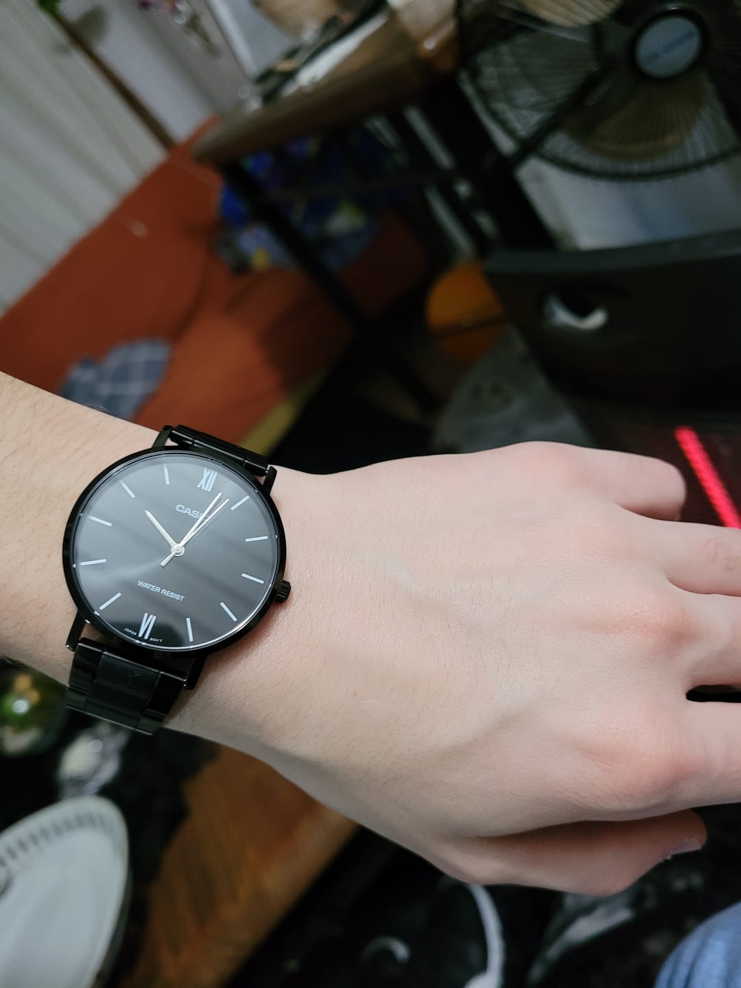 Customer photo review of Reloj Casio Análogo MTP-VT01B-1B Negro 40mm