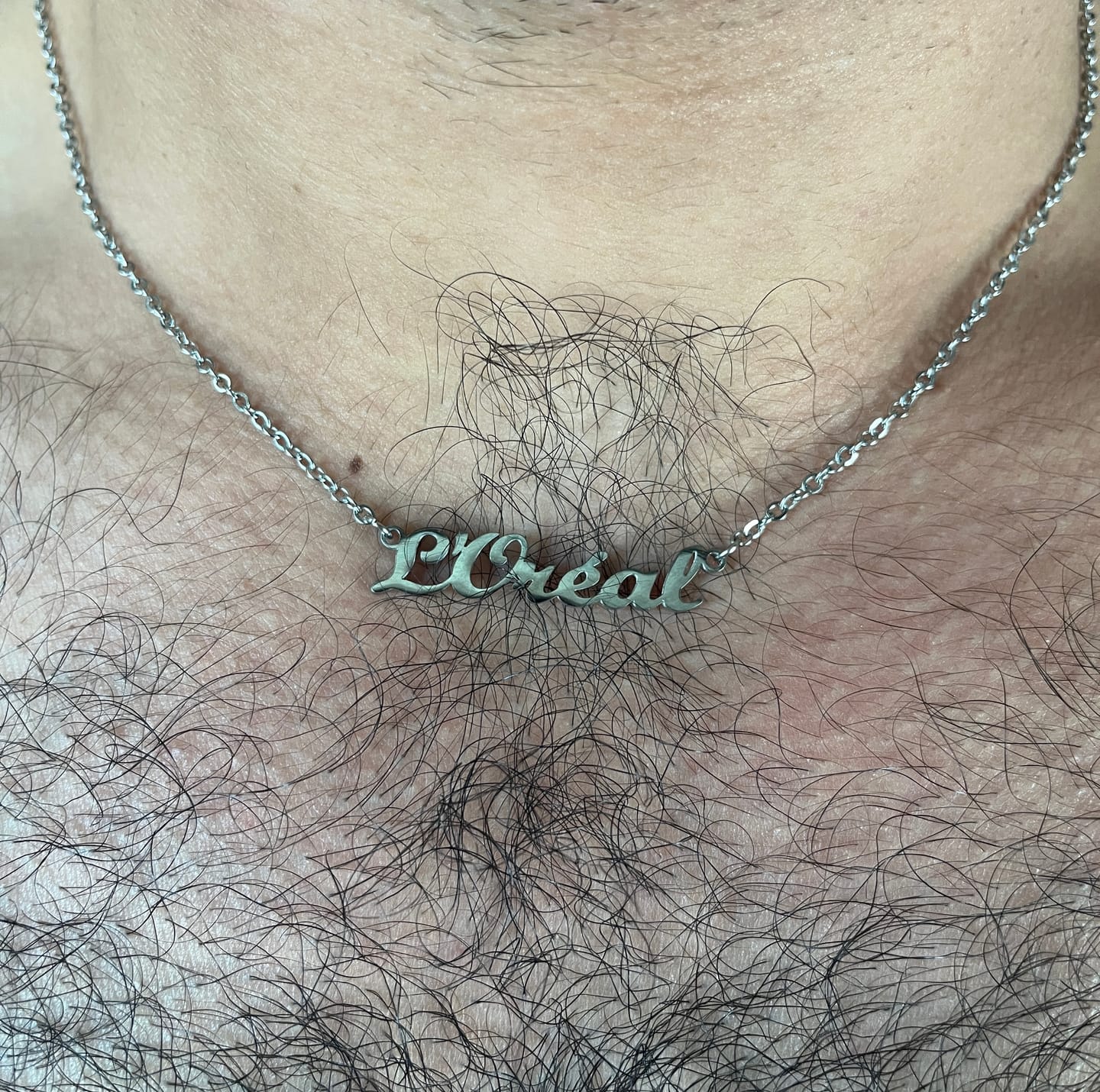 Customer photo review of Personalized Original Name Necklace