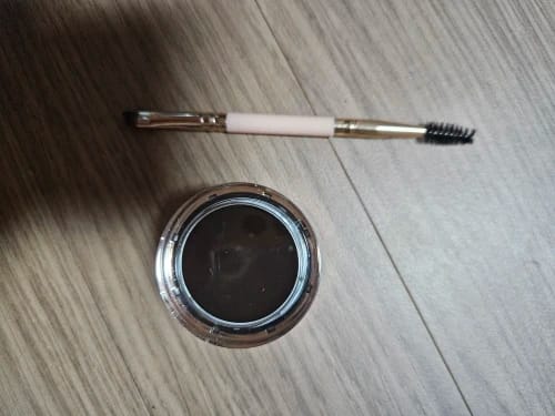 Customer photo review of O.TWO.O FLUFF SHAPING BROW WAX AND BROW CREAM