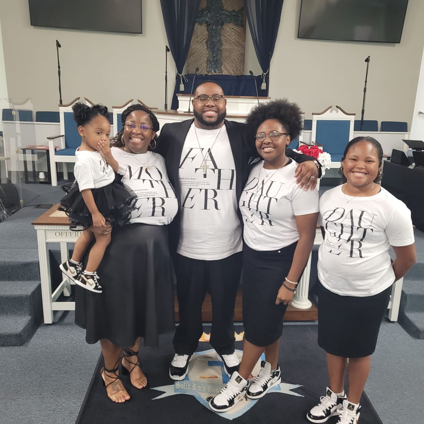 Customer photo review of Father Logo Remix T-shirt