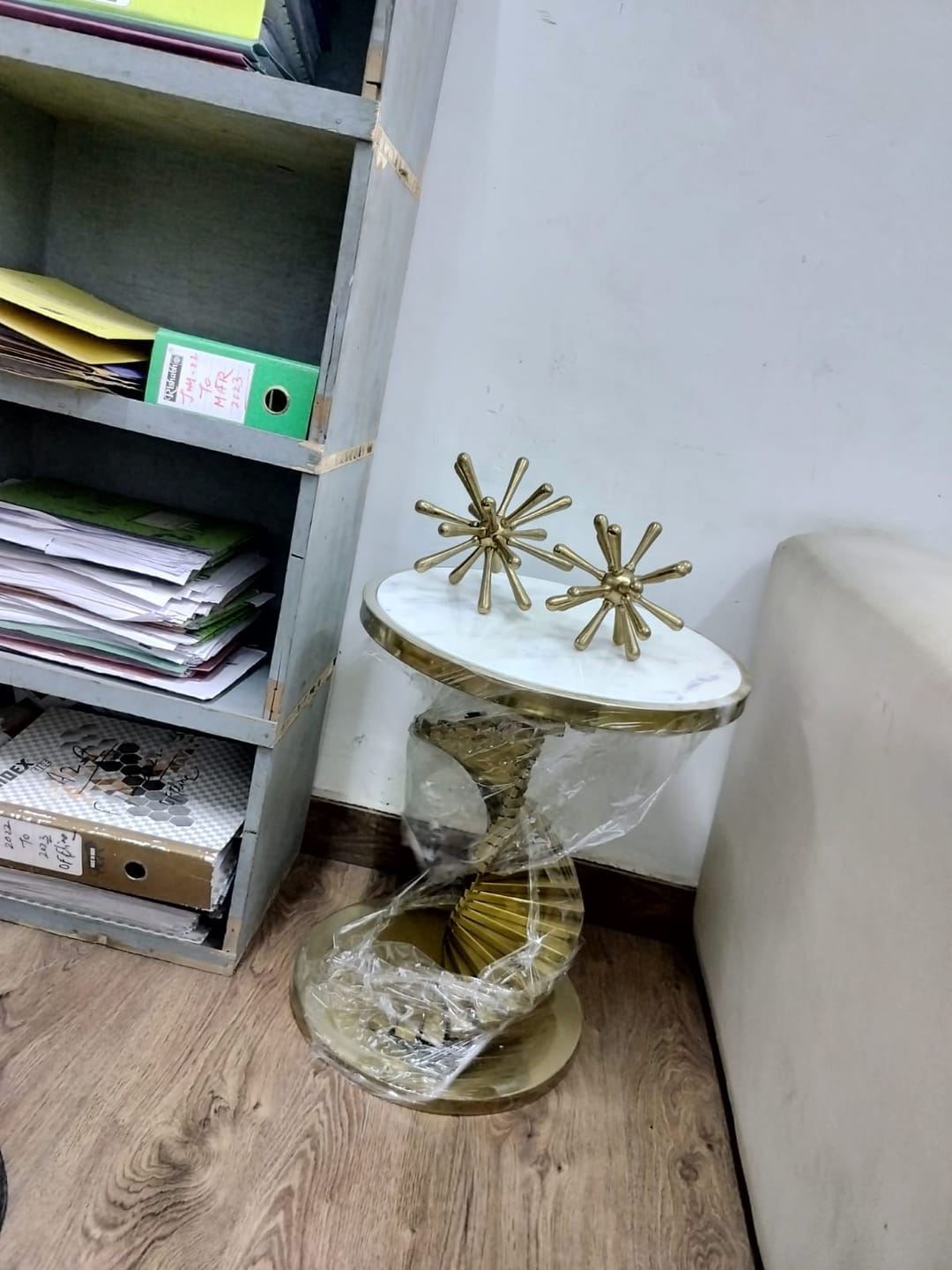Customer photo review of Scarlett Gold Table