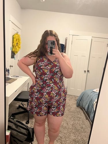 Customer photo review of basil wrap top
