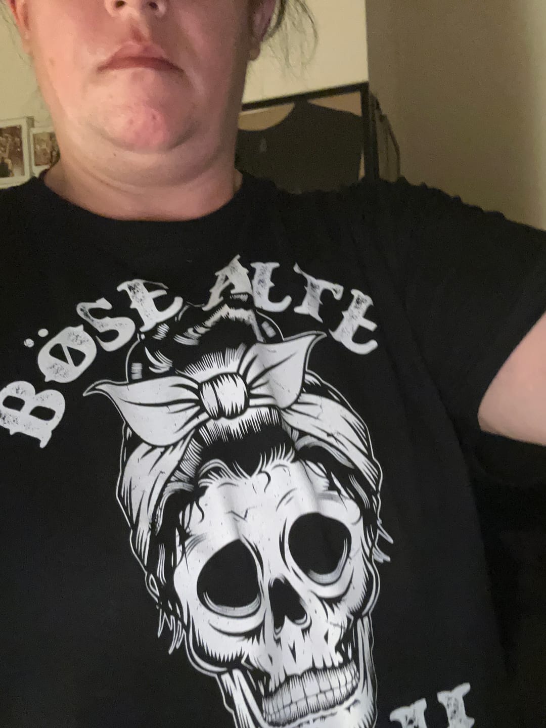 Customer photo review of Böse alte Frau - Damen T-Shirt