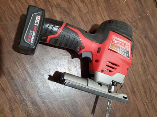 Customer photo review of Milwaukee 2445-20 M12 High Performance Jig Saw (Tool Only)