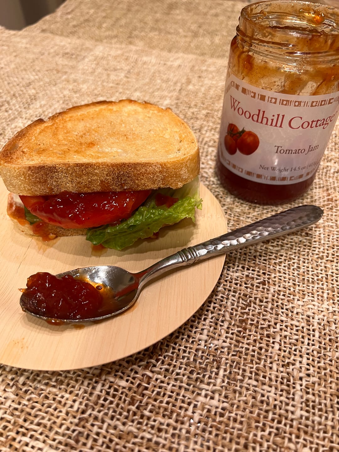 Customer photo review of Tomato Jam