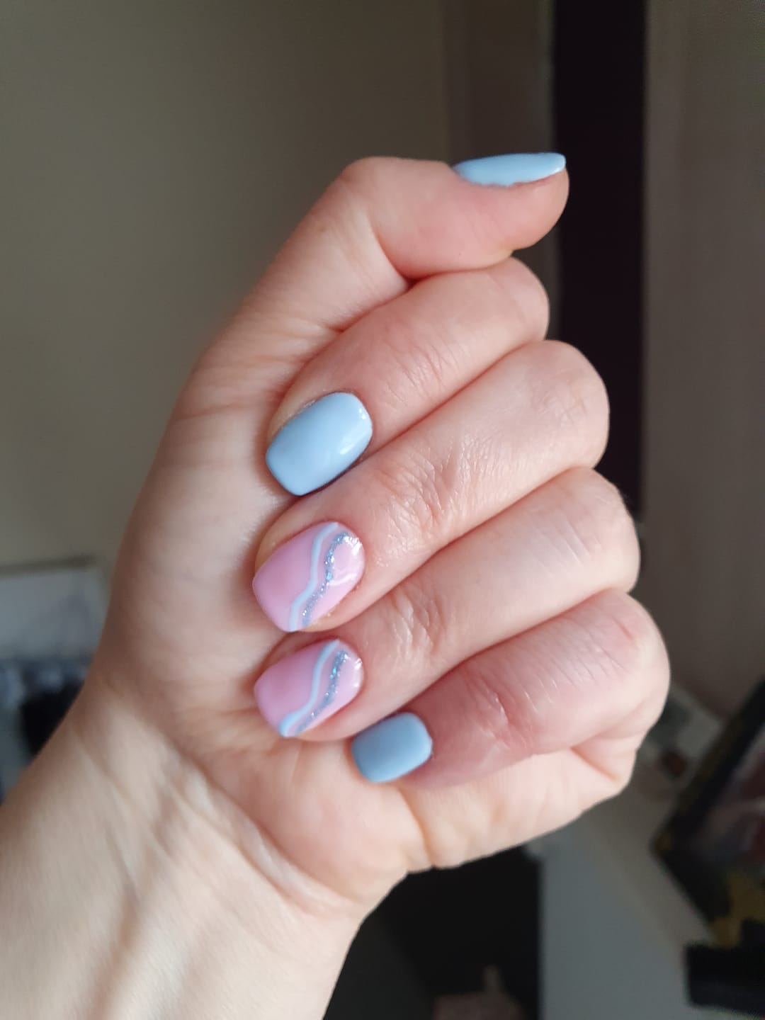 Customer photo review of Semilac Extend Care 5in1 809 Tender Pink 7ml
