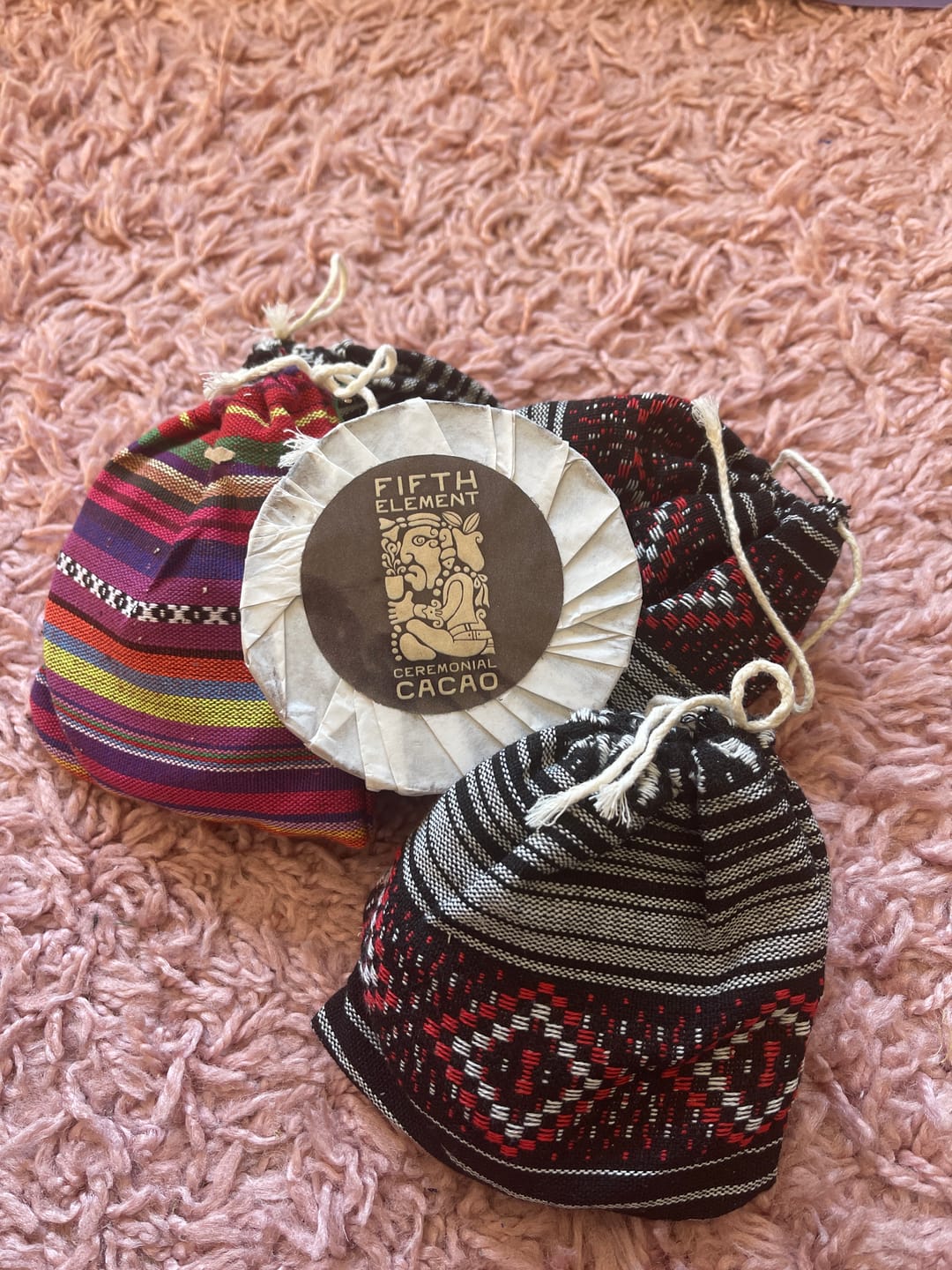 Customer photo review of Fifth Element Cahabón Cacao - 100% Pure Ceremonial Cacao Paste