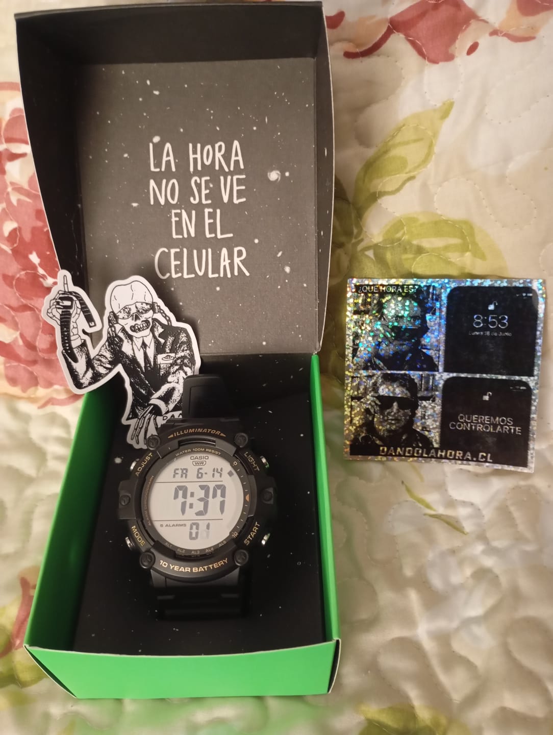 Customer photo review of Reloj Casio Vintage AE-1500WHX-1AVDF Negro