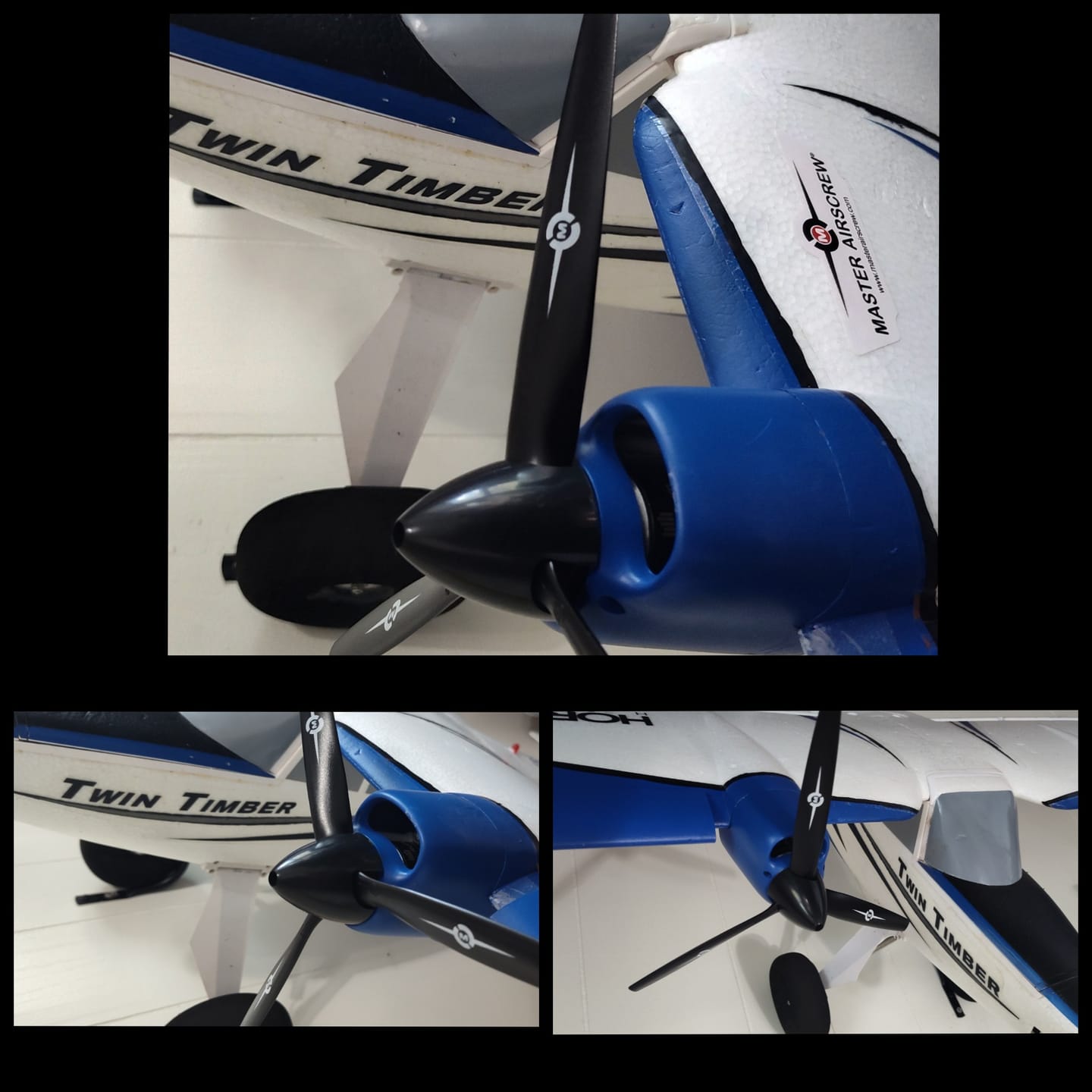 Customer photo review of 3-Blade - 10x7 Propeller Rev./Pusher