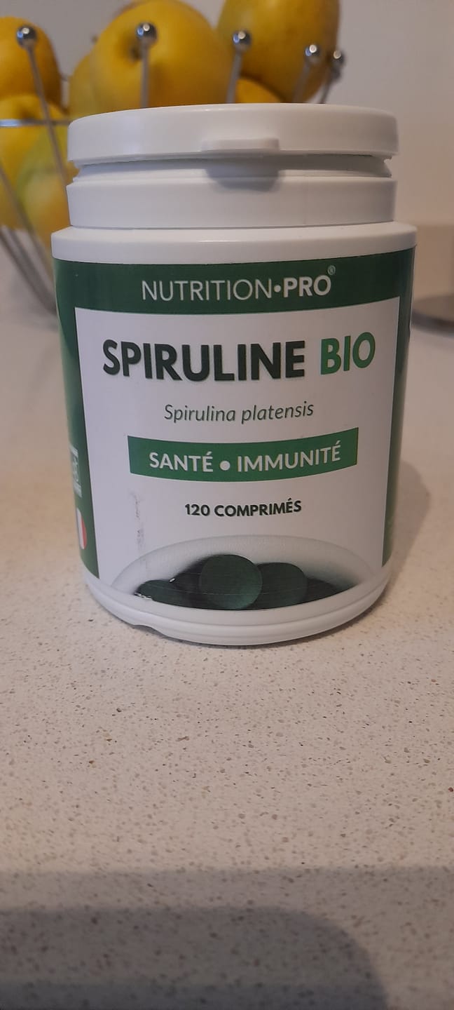 Customer photo review of SPIRULINE BIO - 120 COMPRIMÉS