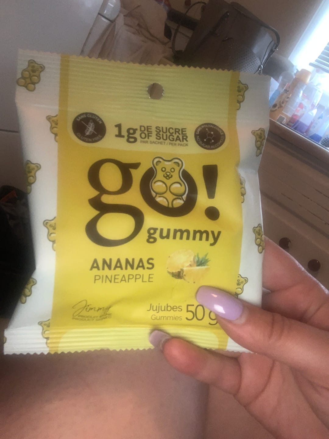 Customer photo review of Go Gummy - Jimmy Sévigny 50gr