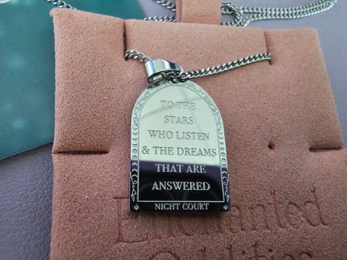 Customer photo review of Until the End Necklace
