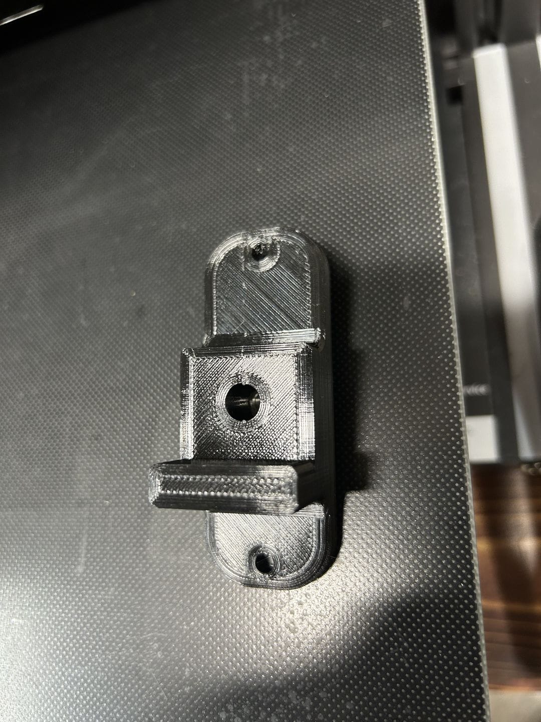 Customer photo review of Black PETG Filament 1.75mm 1kg