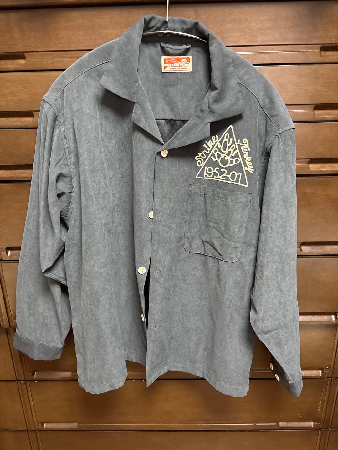 Customer photo review of ボウリング キューバ カラー シャツ