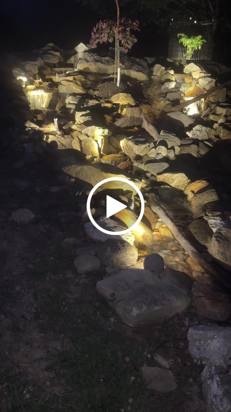 Customer video review of Medium Pondless Waterfall Kit 20" Waterfalls with 20' Stream - Marlin Series Ultimate