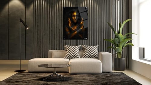 Customer photo review of Akustikpaneele Eiche Geräuchert - 240 cm x 60 cm