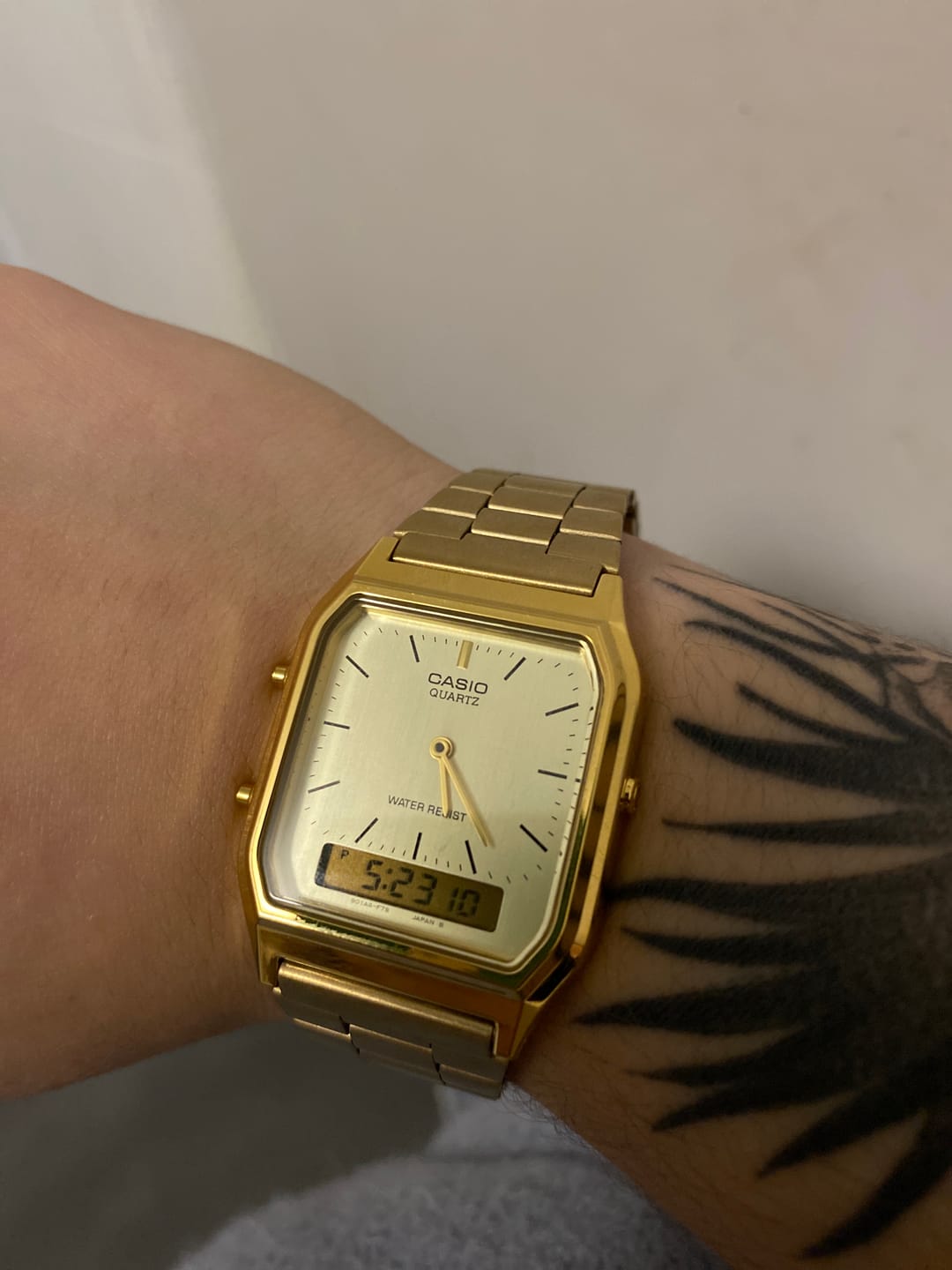 Customer photo review of Reloj Casio Vintage AQ-230GA-9DMQ Dorado