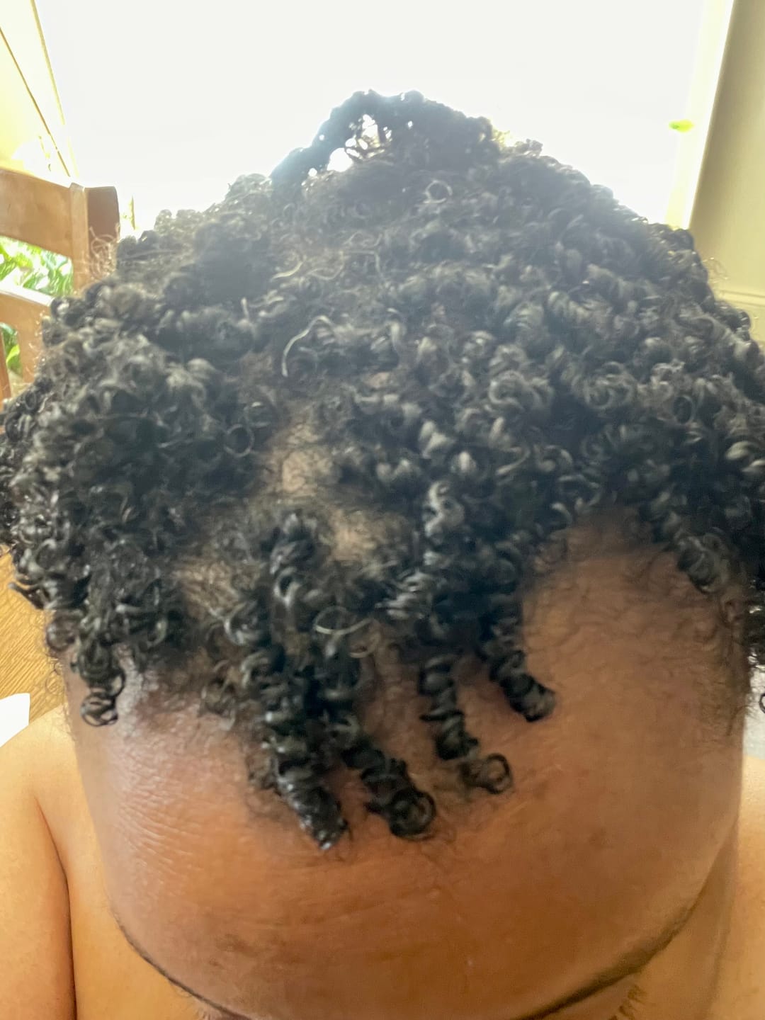 Customer photo review of Volumizing Mousse