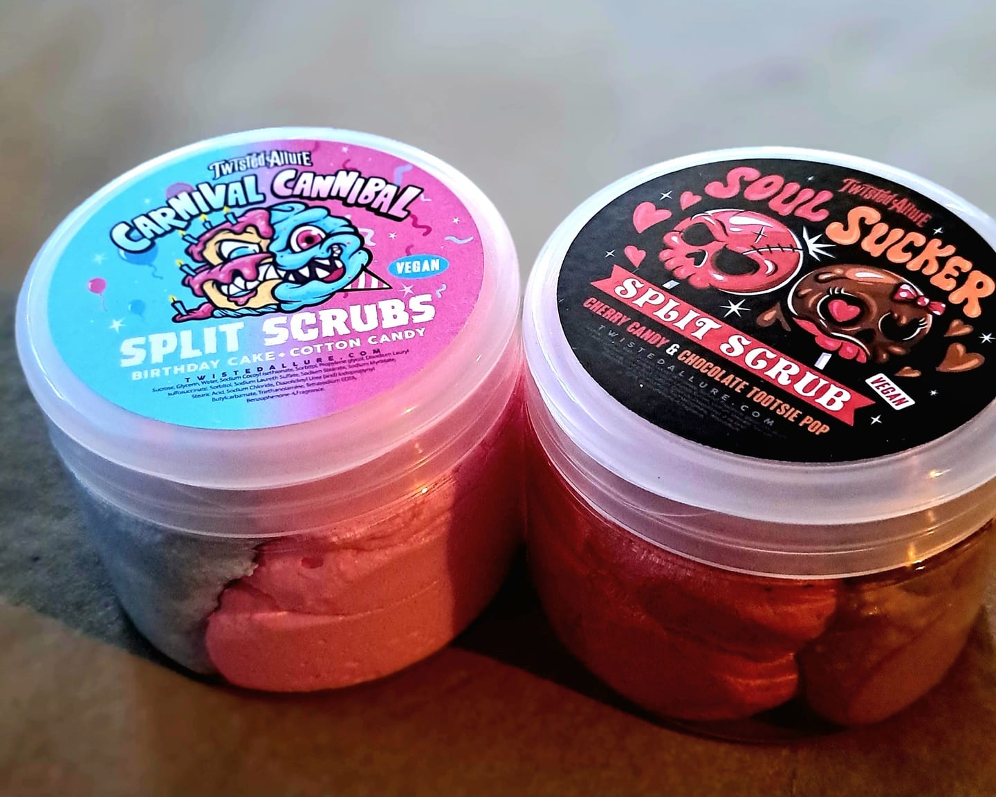 Customer photo review of Funeral Flowers Sugar Scrub (Graveyard Roses)