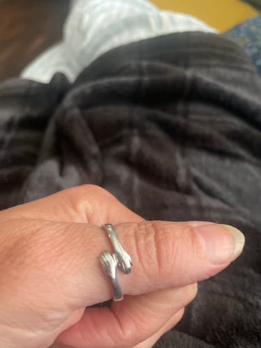Customer photo review of Hug From Heaven Ring