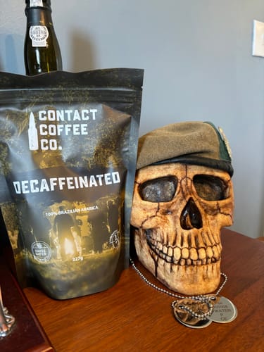 Customer photo review of Decaffeinated Coffee