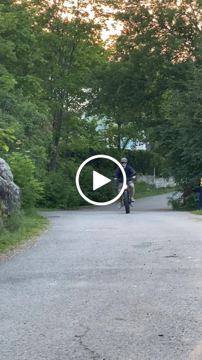 Customer video review of Lankeleisi MG800 Max 1000W*2 26" Fat Bike Dual Motor E-Mountain Bike 48V 20Ah Samsung Battery E-MTB