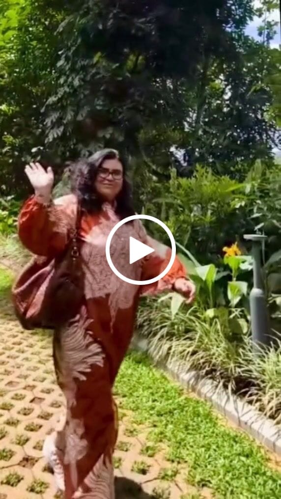 Customer video review of Anika Dress - Terracotta Satori